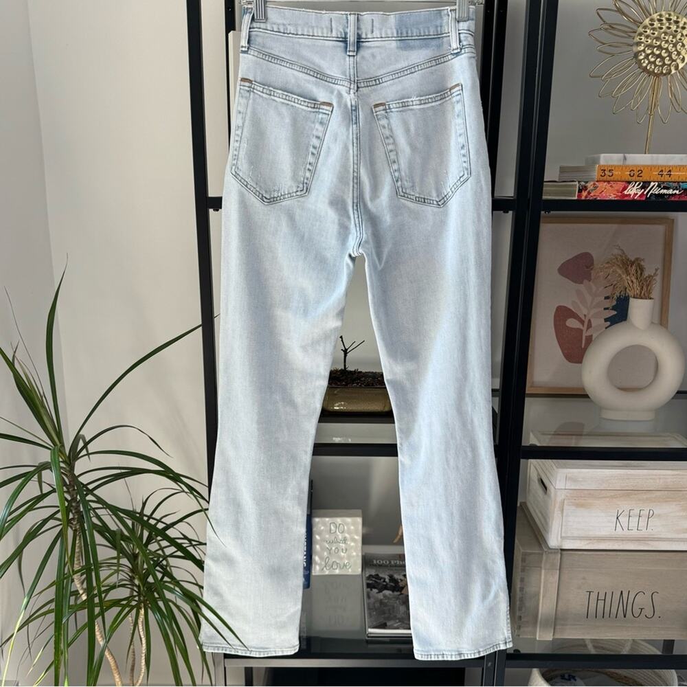 Abercrombie & Fitch Curve Love The Slim Straight Ultra High Rise Jeans 26/ 2 S - Picture 5 of 12